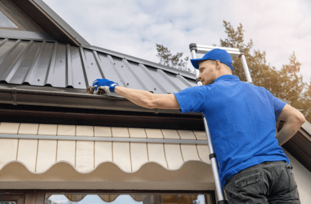 gutter cleaning in coravallis